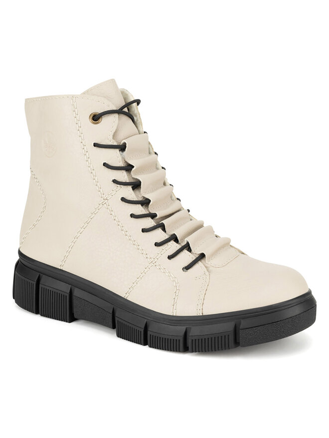 Rieker Schnürschuhe Rieker X3428-60 Beige