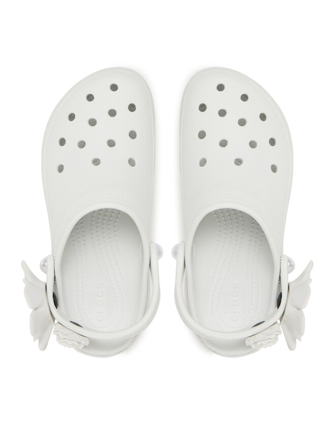 Crocs Шльопанці Crocs Classic Bouquet Platform Clog 211292 Білий
