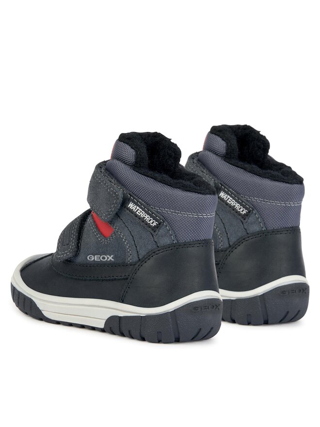 Geox Kotníková obuv Geox B Omar Boy Wpf B162DB 022FU C0047 M Šedá