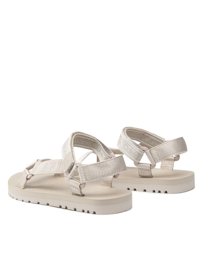 Calvin Klein Jeans Sandale Calvin Klein Jeans Prefresato Sandal 1 YM0YM00352 Bež