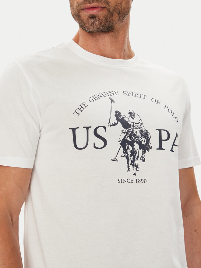 U.S. Polo Assn. U.S. Polo Assn. Camiseta MUP4203 Blanco Regular Fit