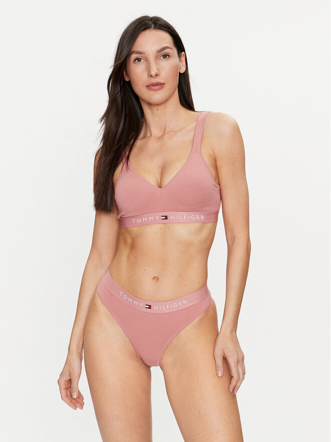 Tommy Hilfiger Tommy Hilfiger Stringtanga UW0UW04146 Rosa