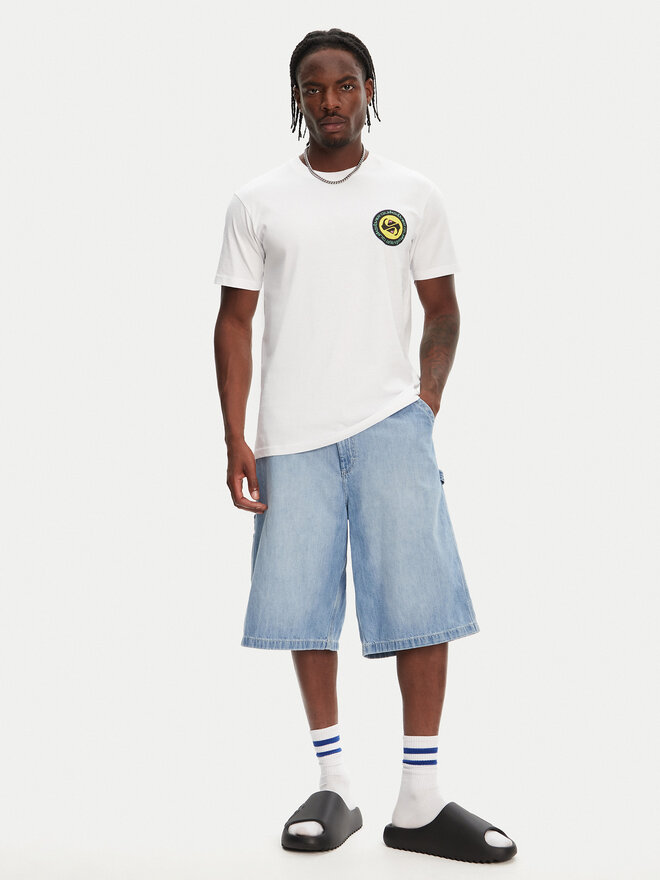 Quiksilver Quiksilver Marškinėliai Circle Back Ss EQYZT08054 Balta Regular Fit