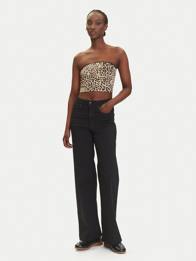 Noisy May Noisy May Top Avery 27034321 Marrón Slim Fit