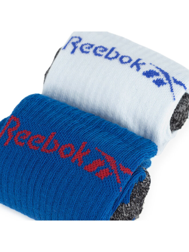 Reebok Zestaw 2 par wysokich skarpet unisex Reebok R0418-SS24 (2-pack) Kolorowy