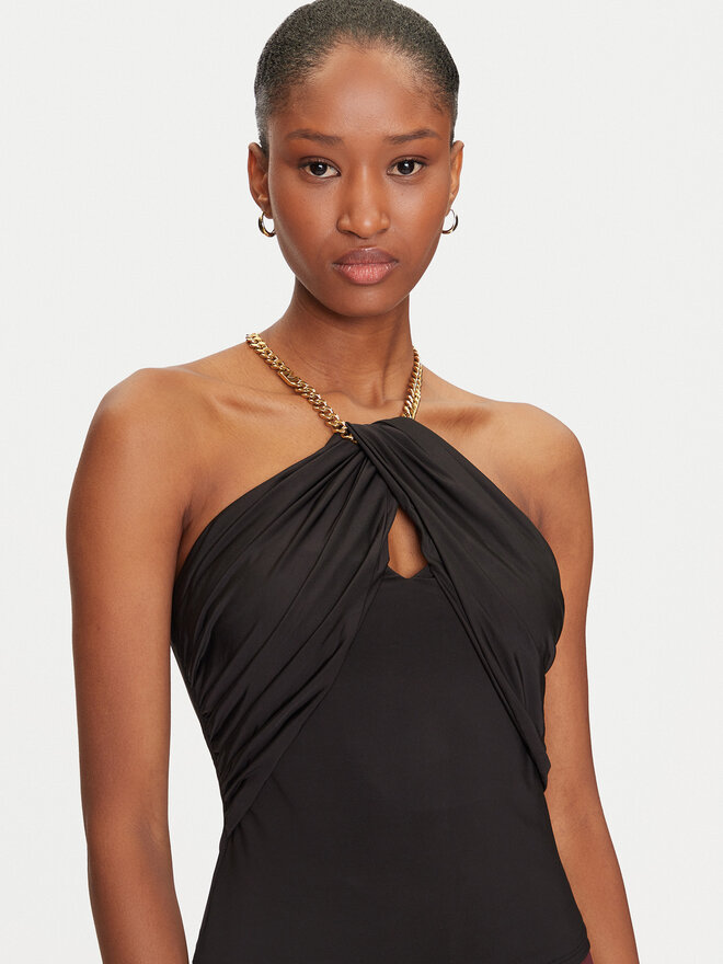 Marciano Guess Marciano Guess Τοπ 5GGP06 6259A Μαύρο Regular Fit
