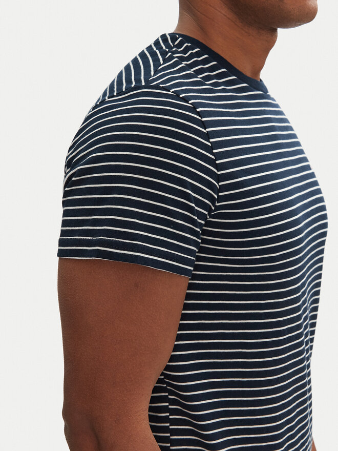 Tommy Jeans Tommy Jeans T-shirt DM0DM20377 Tamnoplava Slim Fit