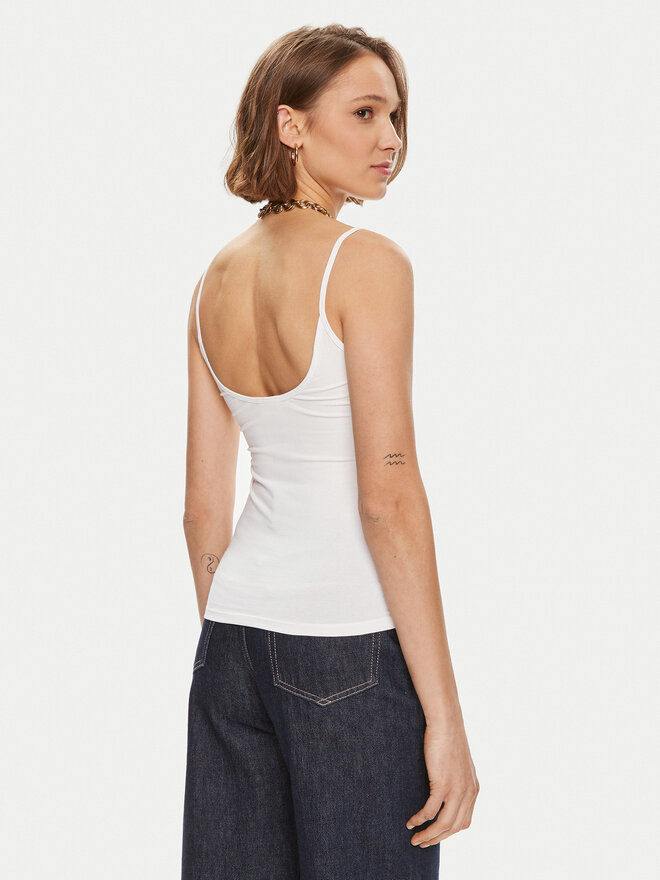 Gina Tricot Gina Tricot Top 22470 Weiß Slim Fit