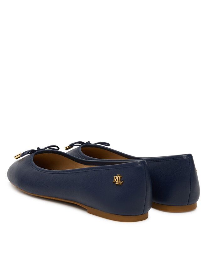 LAUREN RALPH LAUREN Μπαλαρίνες LAUREN RALPH LAUREN Jayna 802940728004 Σκούρο μπλε
