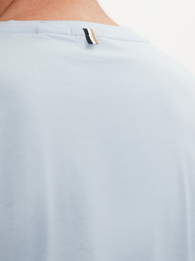 BOSS BOSS Camiseta Tessler 150 50468395 Celeste Slim Fit