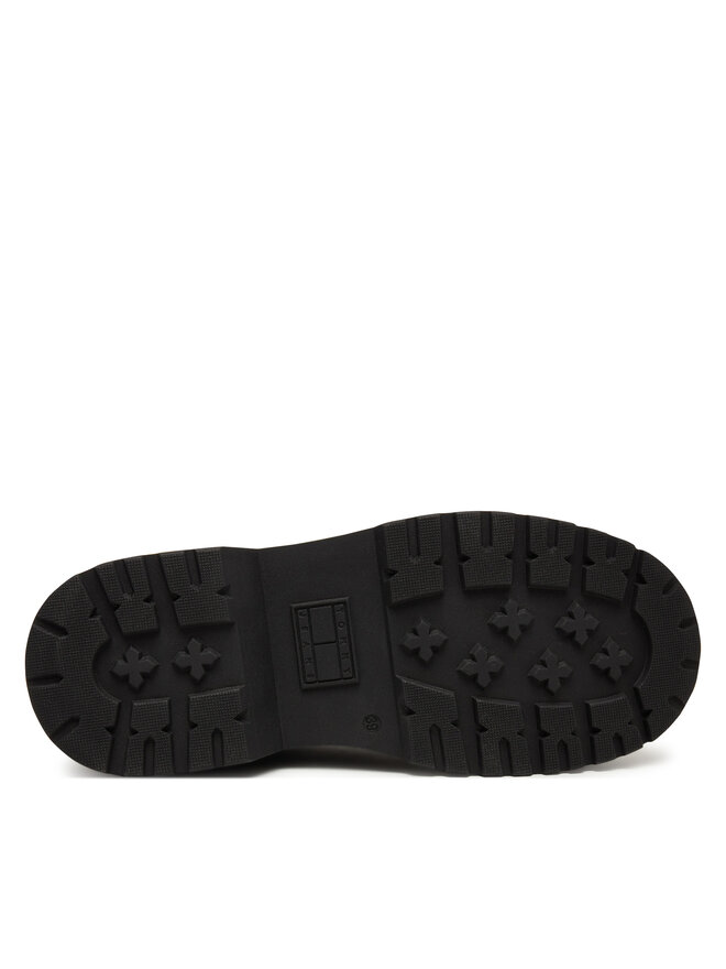 Tommy Jeans Klassische Stiefeletten Tommy Jeans Tjw Chunky Shiny EN0EN02888 Schwarz