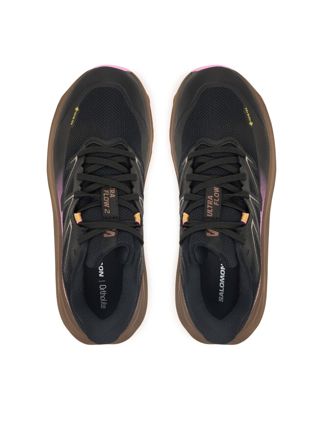 Salomon Pantofi pentru alergare Salomon Ultra Flow 2 Gore-Tex L47884400 Negru