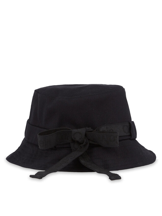 Calvin Klein Kapelusz Calvin Klein Back Tie Bucket K60K613161 Czarny