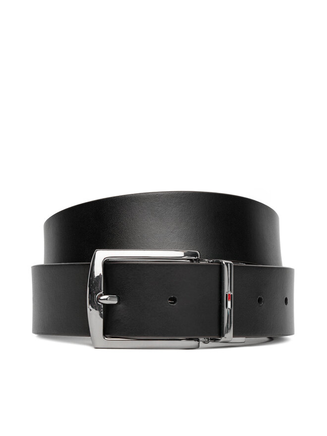 Tommy Hilfiger Ζώνη Ανδρική Tommy Hilfiger Denton 3.5 Rev AM0AM13012 Καφέ
