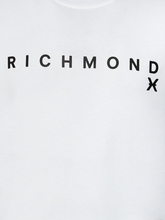 Richmond X Richmond X Camiseta Aaron UMP24004TS Blanco Regular Fit