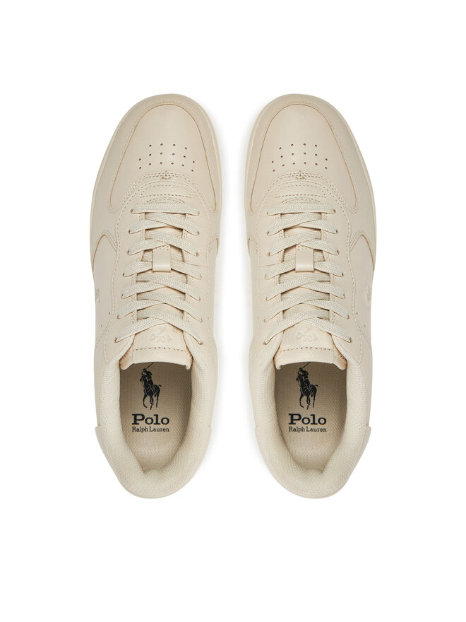 Polo Ralph Lauren Sneakersy Polo Ralph Lauren Masters Court 809971279001 Beżowy