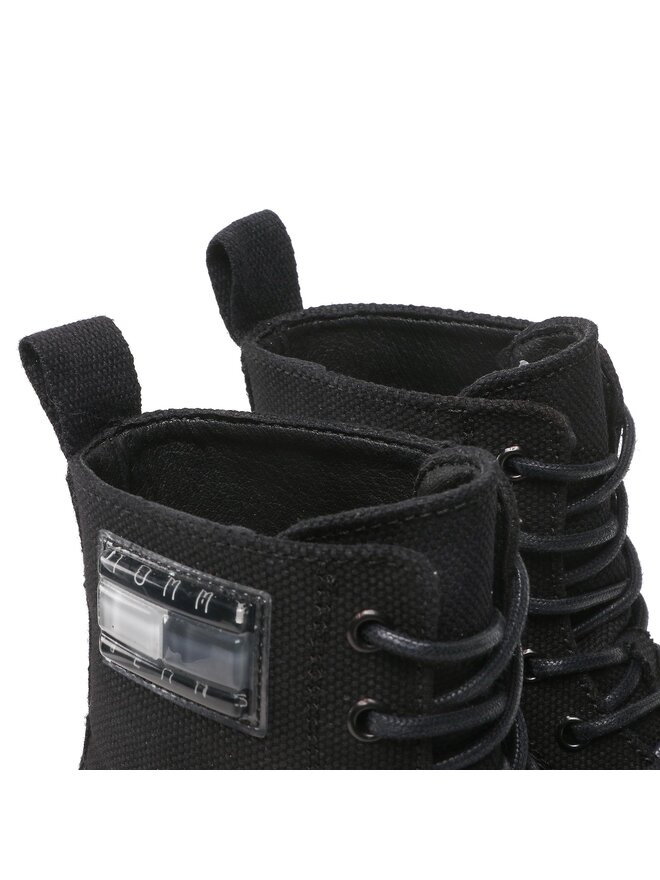 Tommy Hilfiger Botines Tommy Hilfiger Tjw Foxing Canvas EN0EN02216 Negro