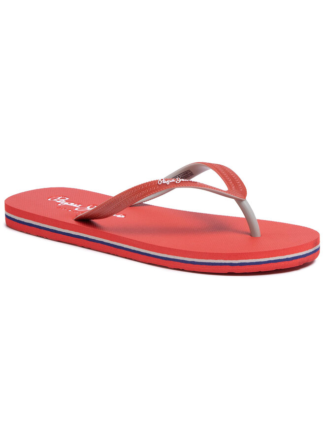 Pepe Jeans Σαγιονάρες Pepe Jeans Beach Basic PBS70032 Κόκκινο