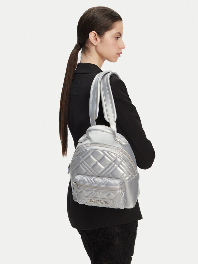 LOVE MOSCHINO Mochila LOVE MOSCHINO JC4148PP1MLA196B Plata