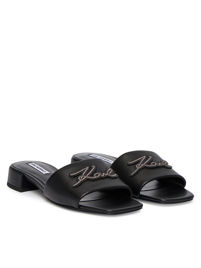 KARL LAGERFELD Pantoletten KARL LAGERFELD Petalo II KL80700C Schwarz