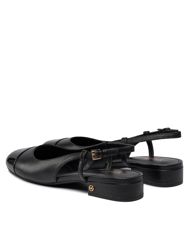 MICHAEL Michael Kors Ballerinas MICHAEL Michael Kors Perla Flex Sling Flat 40R4PLFP1L Schwarz