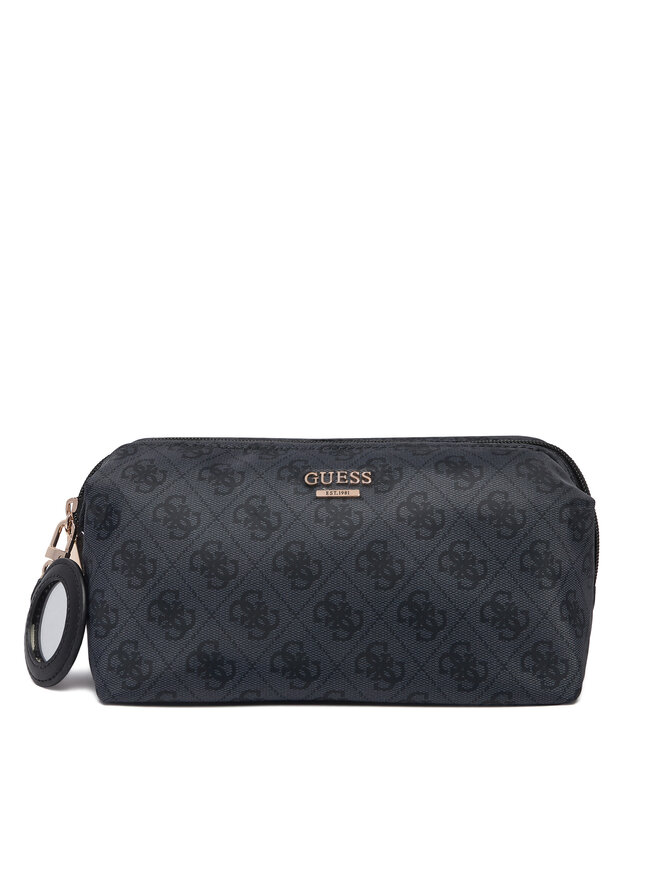 Guess Kosmetiktasche Guess Adrian Logo Travel TWNB21 68851 Dunkelgrau