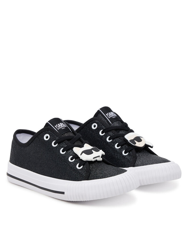 Karl Lagerfeld Kids Πάνινα παπούτσια Karl Lagerfeld Kids Z30368 S Μαύρο