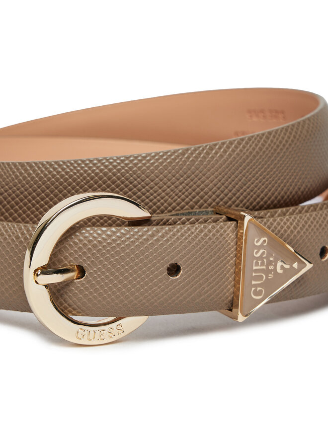 Guess Dámský pásek Guess Noelle BW9071 P4125 Hnědá