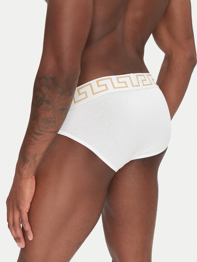 Versace Versace 3er-Set Slips AU10327 Weiß