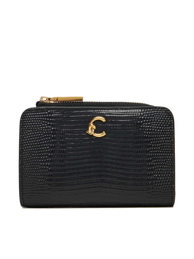 Coccinelle Великий жіночий гаманець Coccinelle TBN Coccinelle C-Me Lizard E2 TBN 11 D1 01 Чорний