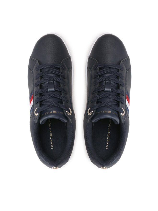 Tommy Hilfiger Sneakers Tommy Hilfiger Essential Stripes Sneaker FW0FW06903 Dunkelblau