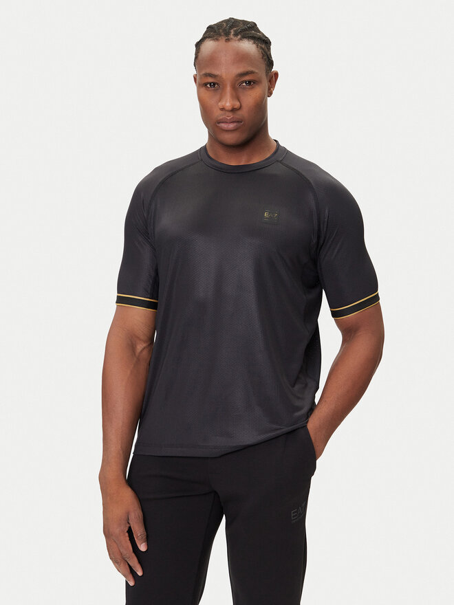 EA7 Emporio Armani EA7 Emporio Armani T-Shirt 7M000619 AF16723 UC001 Schwarz Regular Fit