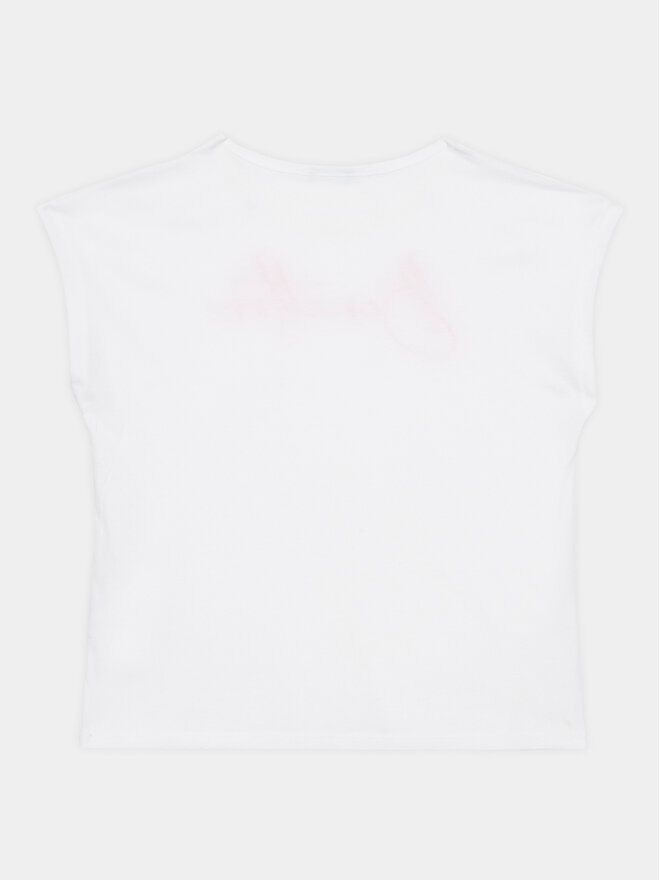 United Colors Of Benetton United Colors Of Benetton Marškinėliai 3I1XC10C0 Balta Regular Fit