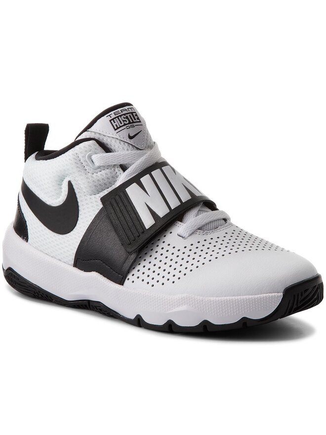 Nike Взуття для баскетболу Nike Team Hustle D 8 (GS) 881941 100 Білий