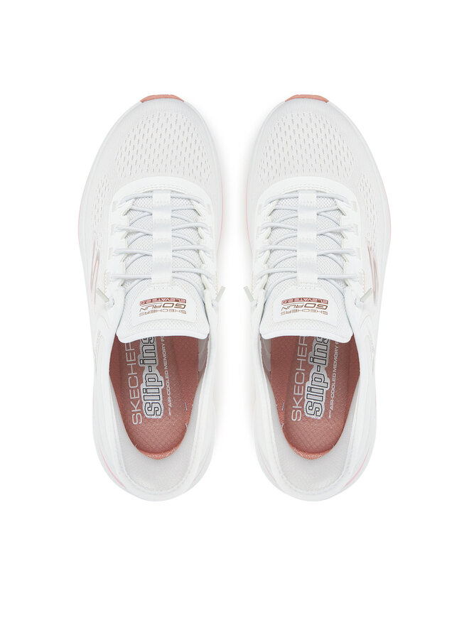 Skechers Scarpe running Skechers Go Run Elevate 2.0-Banyan 129006/WPK Bianco