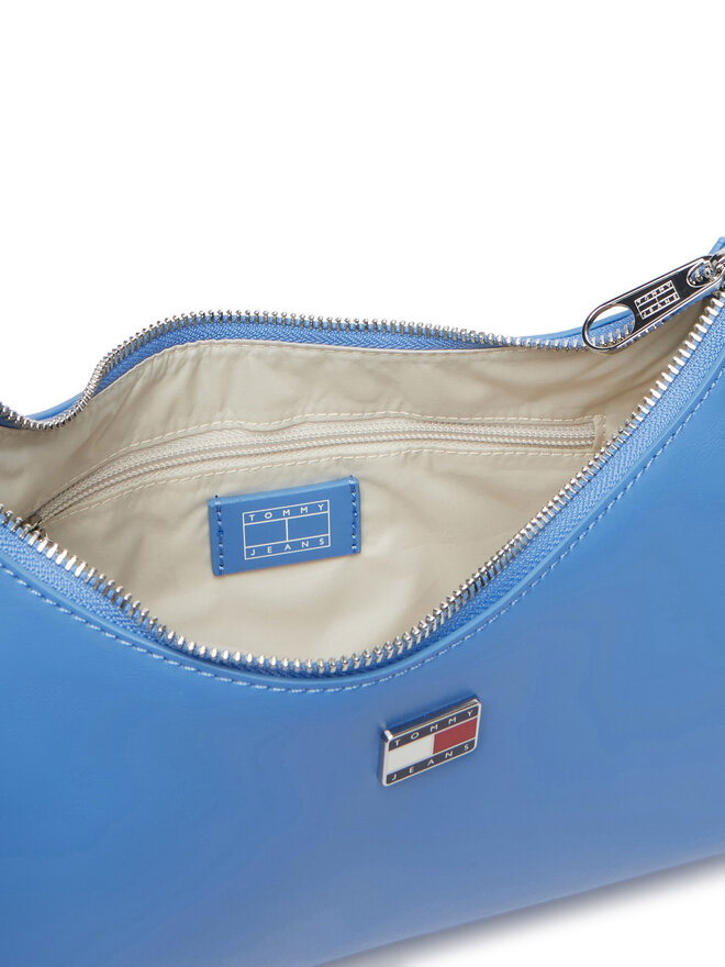 Tommy Jeans Handtasche Tommy Jeans Tjw City Charm Shoulder Bag AW0AW18458 Blau