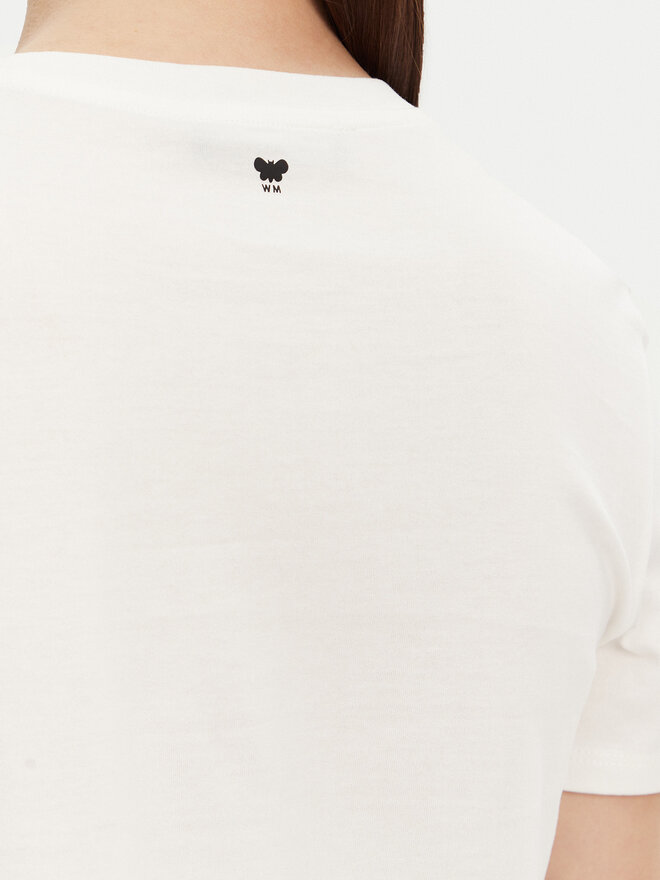 Weekend Max Mara Weekend Max Mara Camiseta Teiera 2515971052 Blanco Regular Fit