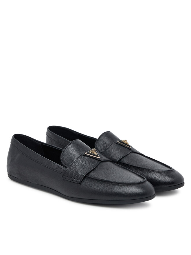 Guess Loaferke Guess FLTBAY LEA14 Črna