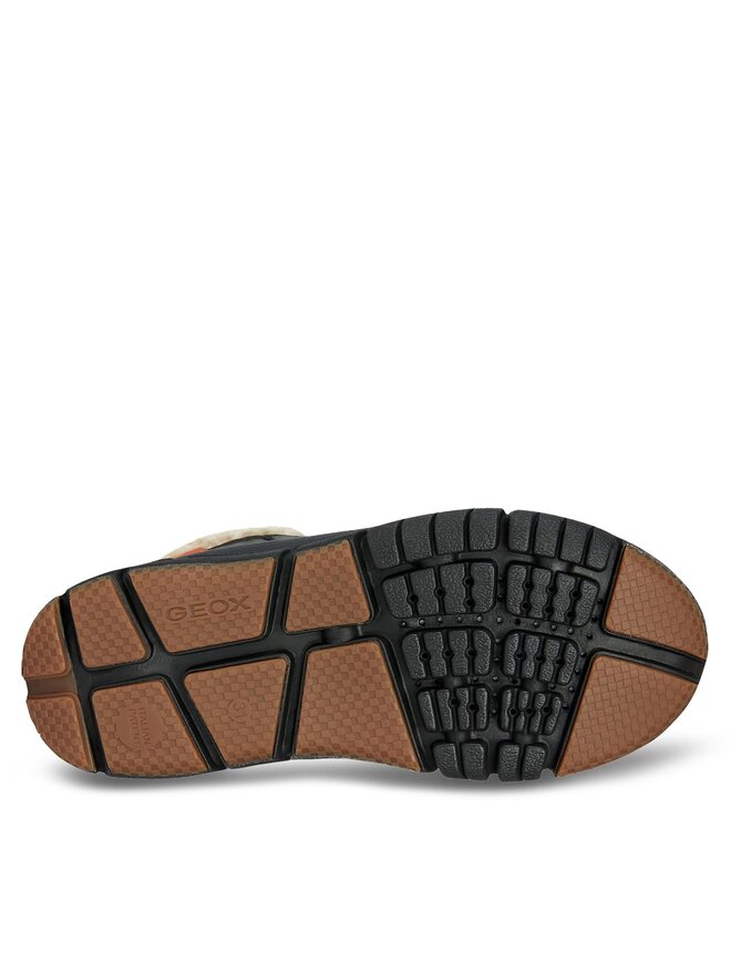 Geox Kozačky Geox J Flexyper Boy B Abx J269XE 0ME50 C0038 S Černá