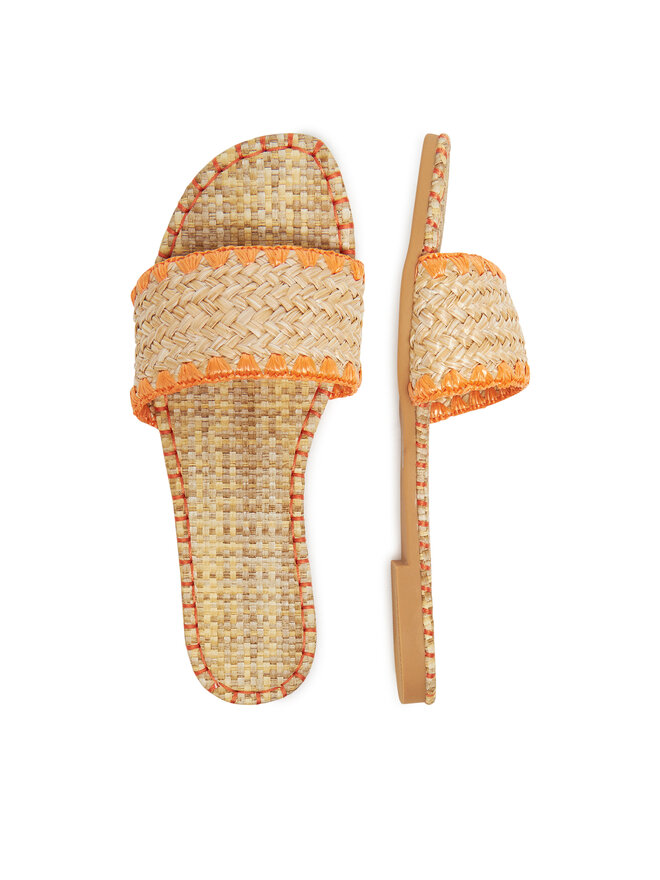 DeeZee Pantoletten DeeZee BP6097-5 Beige