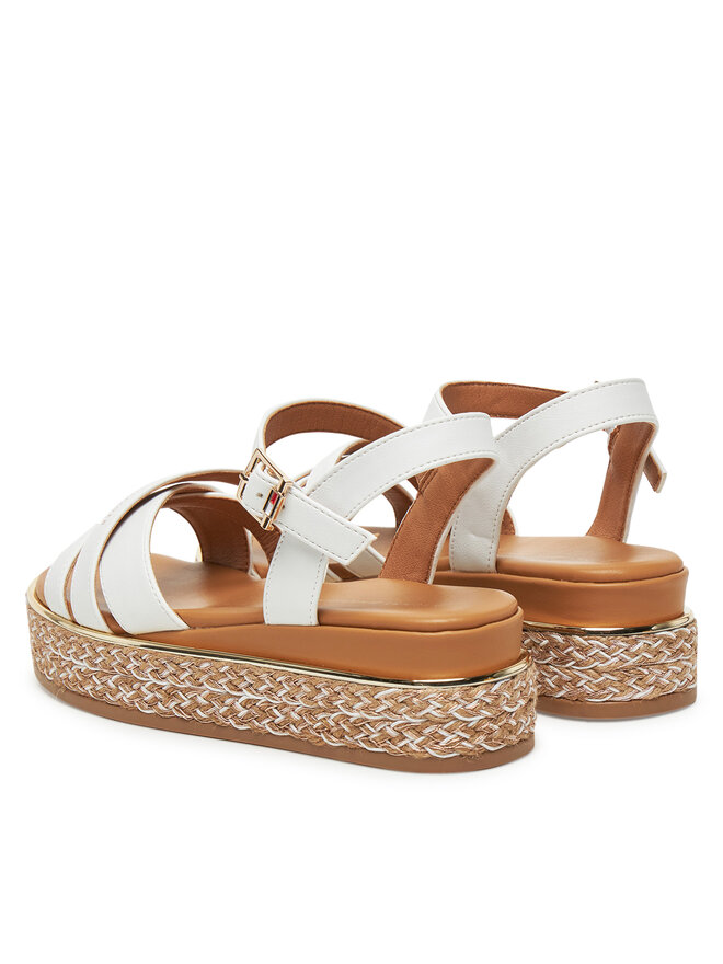 Tommy Hilfiger Espadryle Tommy Hilfiger T3A2-33790-0371 S Biały