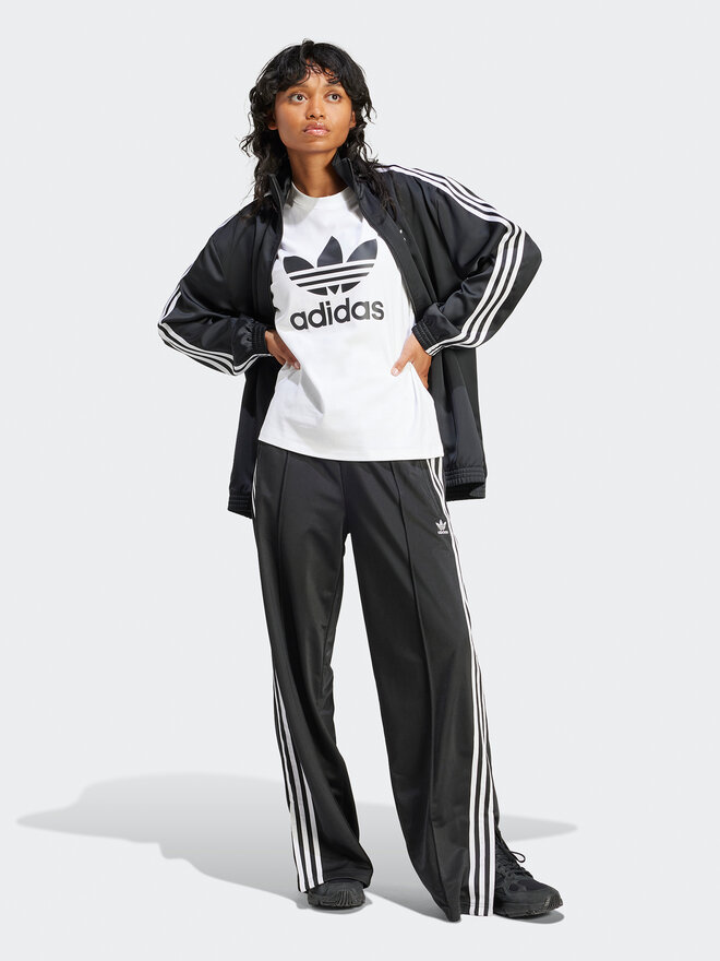 adidas adidas Marškinėliai Trefoil IR9534 Balta Regular Fit