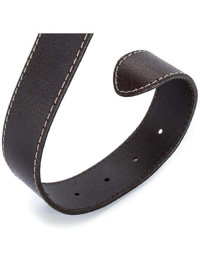 Wrangler Herrengürtel Wrangler Stitched Belt W0081US85 85 112125438 Braun