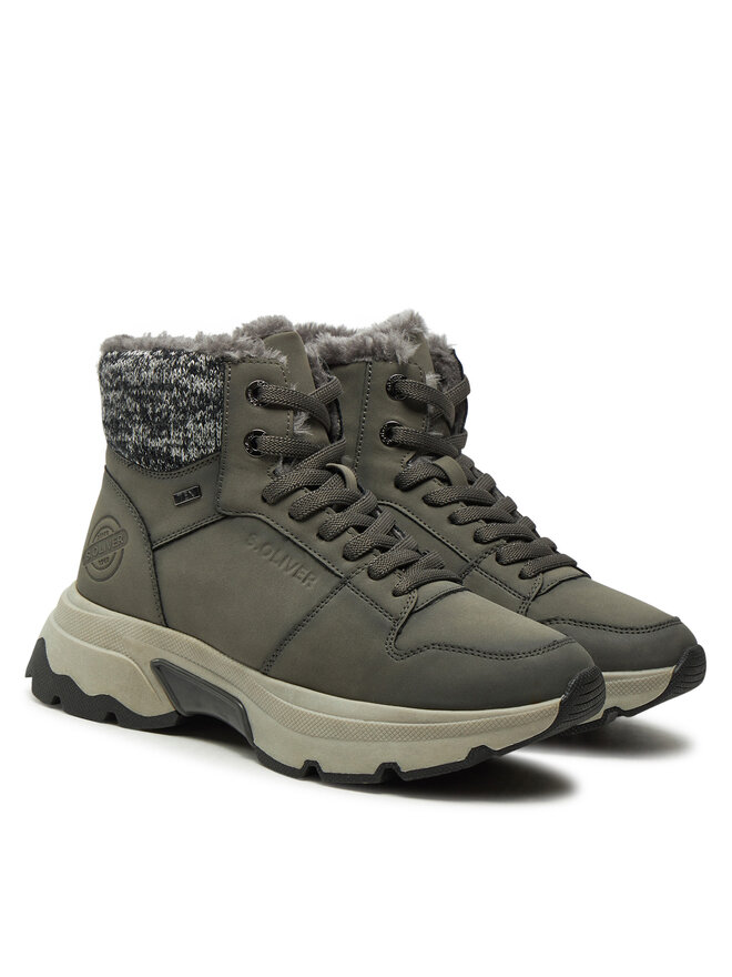 s.Oliver Schnürstiefeletten s.Oliver 5-26235-43 Grau