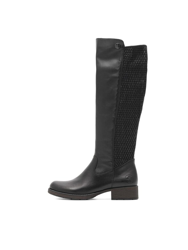 Rieker Kozačky Rieker Z9591-00 Černá