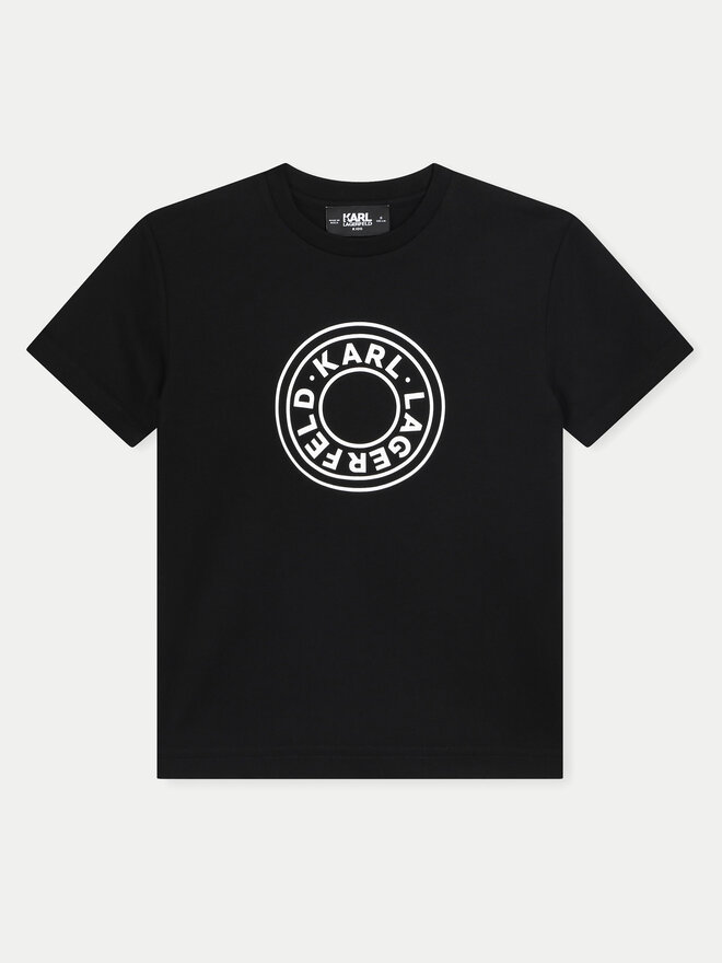 Karl Lagerfeld Kids Karl Lagerfeld Kids T-Shirt Z30235 S Μαύρο Regular Fit