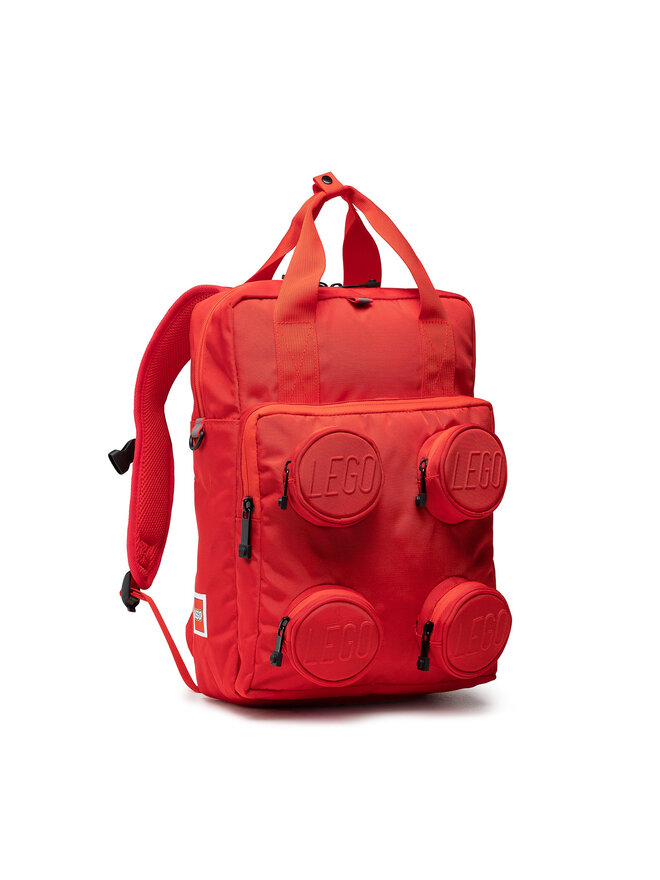 LEGO Rucksack LEGO Brick 2x2 Backpack 20205-0021 Rot