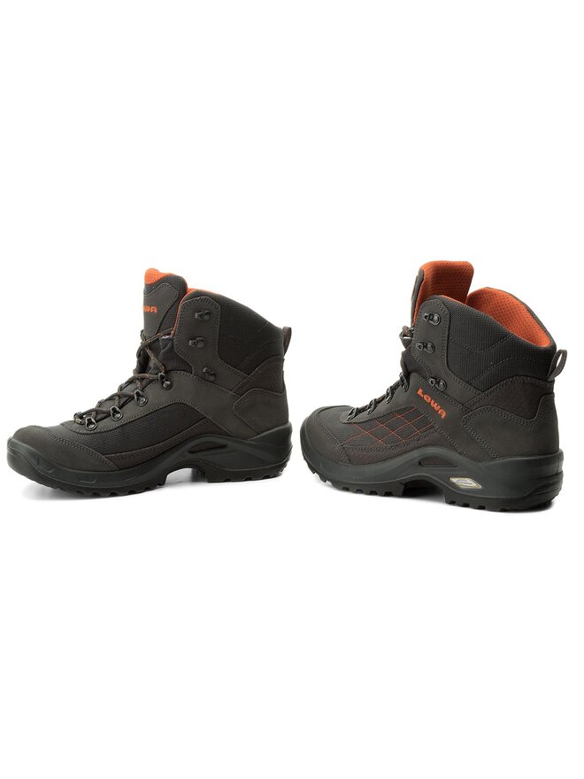 Lowa Trekingová obuv Lowa Taurus Gtx Mid Ws GORE-TEX 310552 Šedá