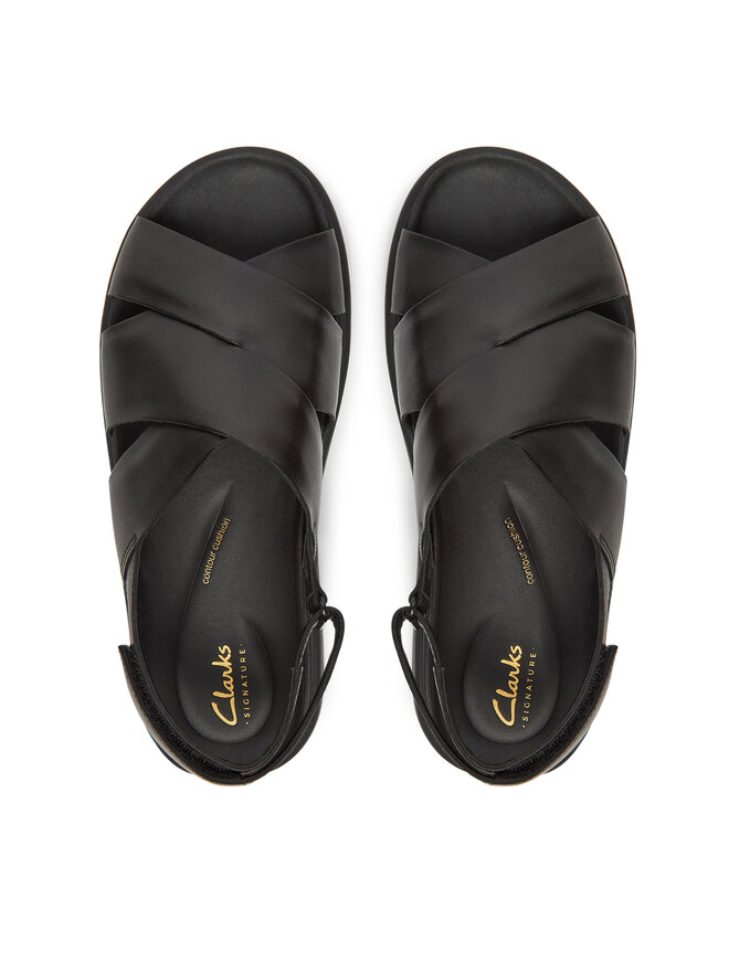 Clarks Szandál Clarks Aristella Sun 26181255 Fekete