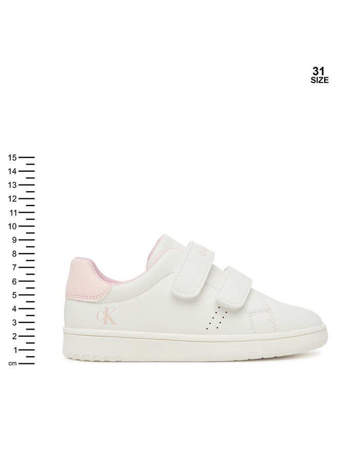 Calvin Klein Sneakers Calvin Klein Low Cut Velcro Sneaker V1A9-83087-1355 S Weiß